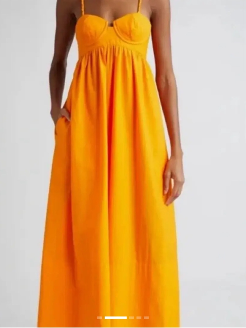 Farm rio orange dress